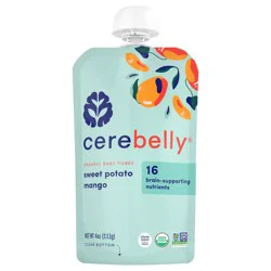 Cerebelly Sweet Potato Mango Baby Puree