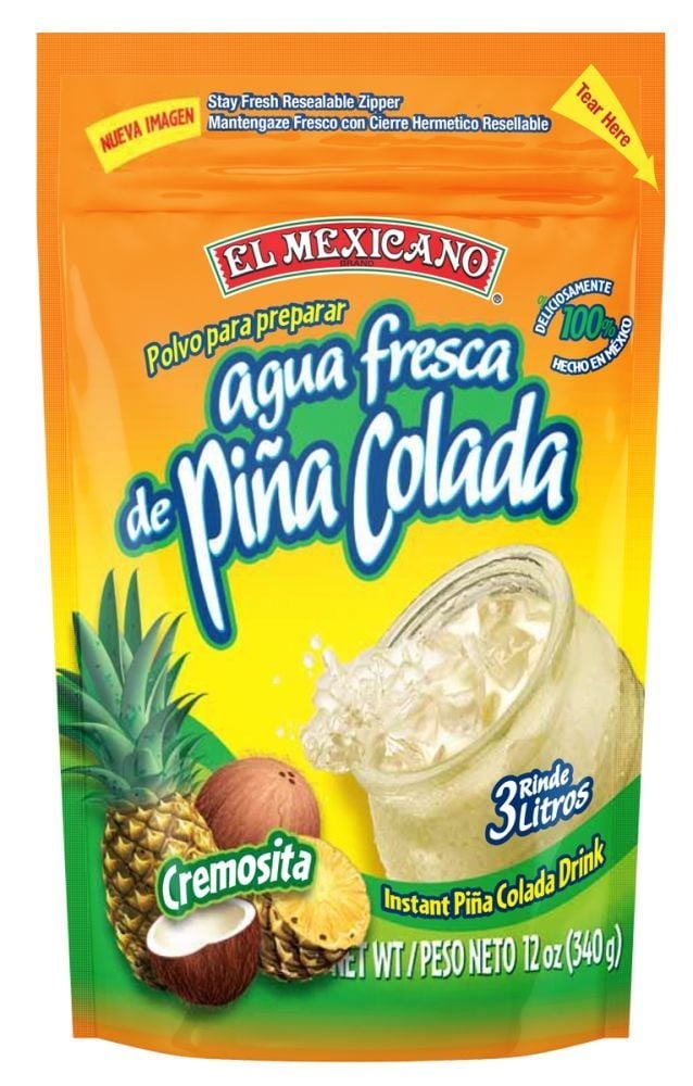 slide 1 of 1, El Mexicano Em Pina Colada - 12 oz, 12 oz