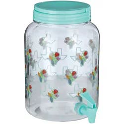 Destination Holiday Sun Tea Jug - Teal Texas