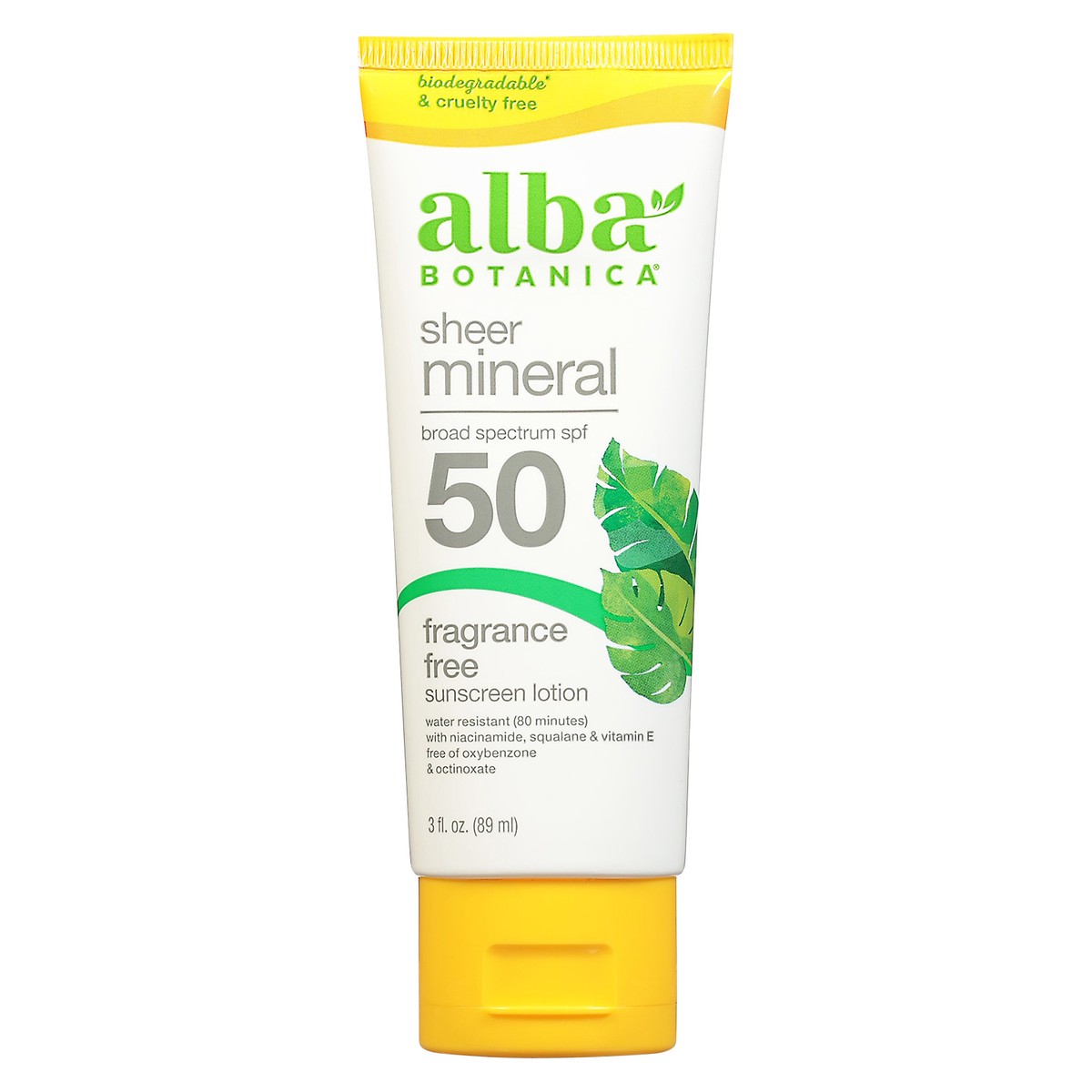 slide 9 of 9, Alba Botanica Sport Fragrance Free Mineral Sunscreen - SPF 45, 4 oz