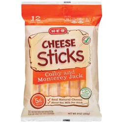 H-E-B Colby Jack Cheese Sticks