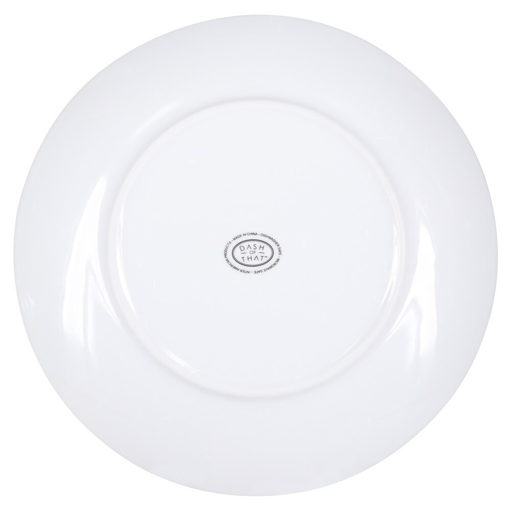 slide 5 of 6, Dash of That Coupe Dinner Plate White, 10.5 in
