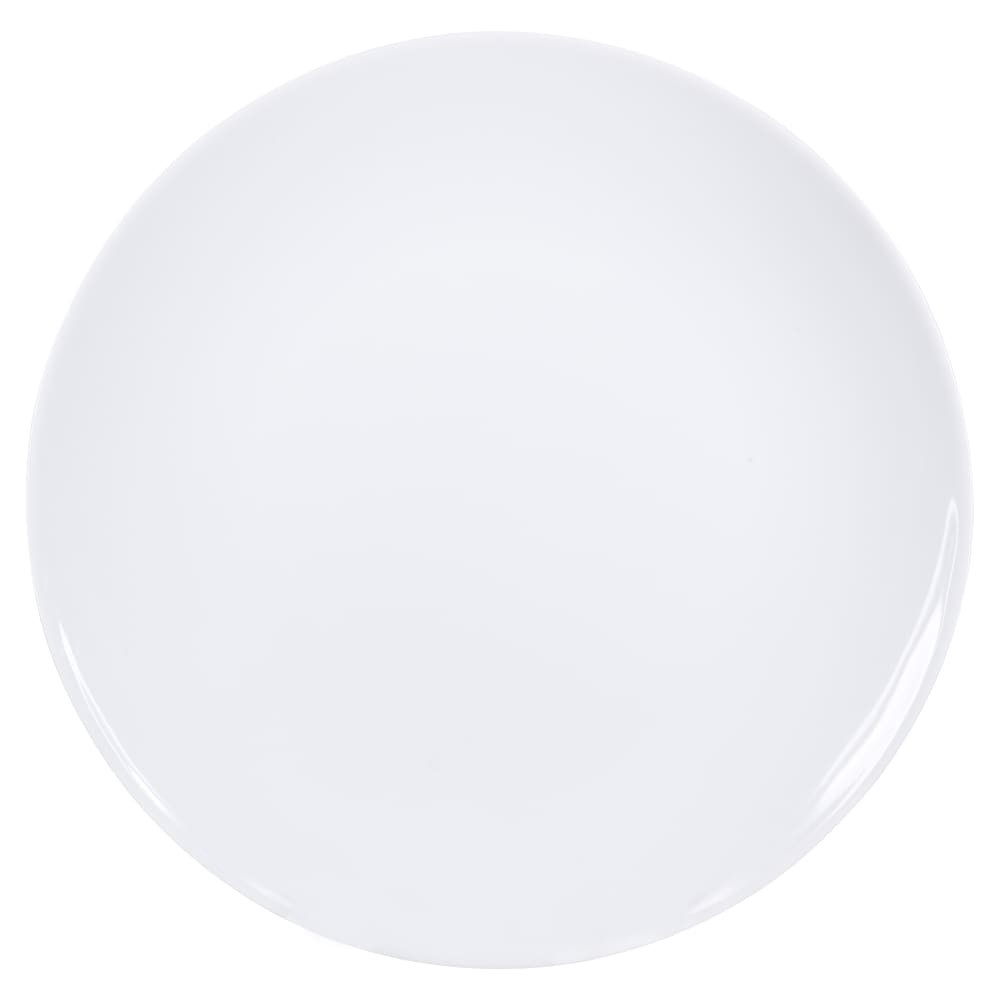 slide 4 of 6, Dash of That Coupe Dinner Plate White, 10.5 in