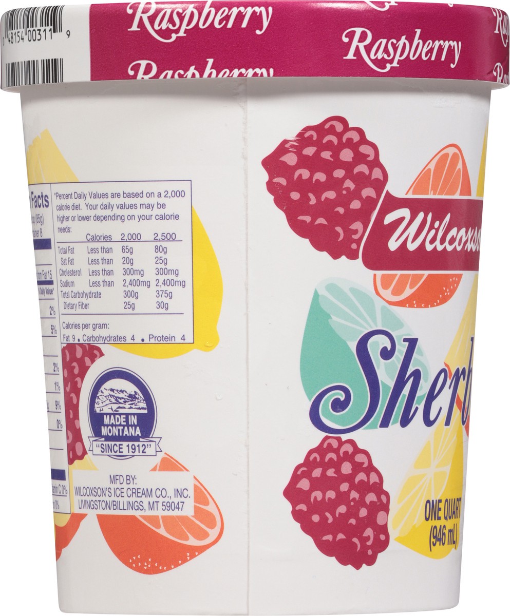 slide 3 of 14, Wilcoxson's Raspberry Sherbet 1 qt, 1 qt