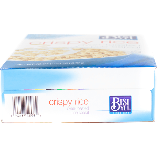 slide 4 of 4, Best Yet Crispy Rice Cereal, 12 oz