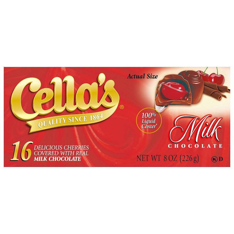 slide 1 of 3, Cella's Milk Chocolate Cherry, 8 oz