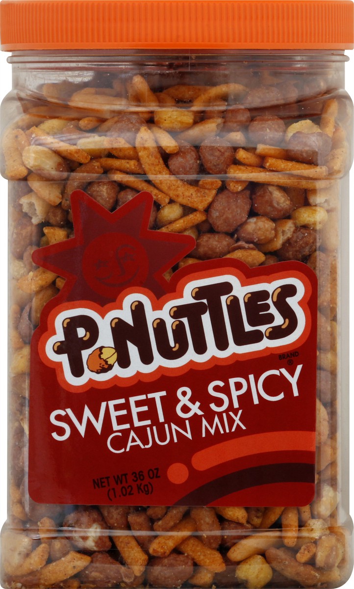 slide 5 of 13, P Nuttles Sweet & Spicy Cajun Mix 36 oz, 36 oz