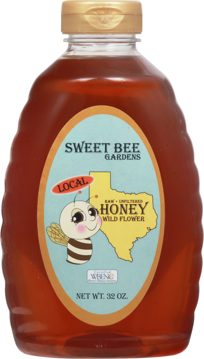 slide 7 of 9, Sweet Bee Gardens Wild Flower Raw Unfiltered Honey - 32 oz, 32 oz