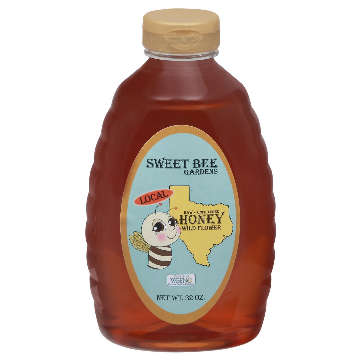 slide 1 of 9, Sweet Bee Gardens Wild Flower Raw Unfiltered Honey - 32 oz, 32 oz