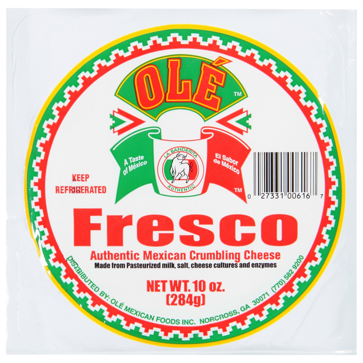slide 8 of 13, Fresco Authentic Mexican Crumbling Cheese 10 oz, 10 oz