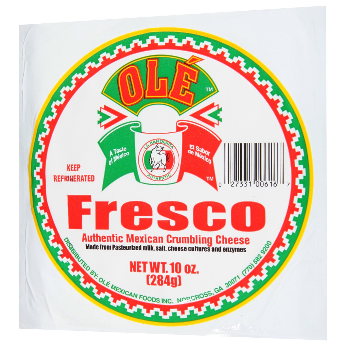 slide 4 of 13, Fresco Authentic Mexican Crumbling Cheese 10 oz, 10 oz