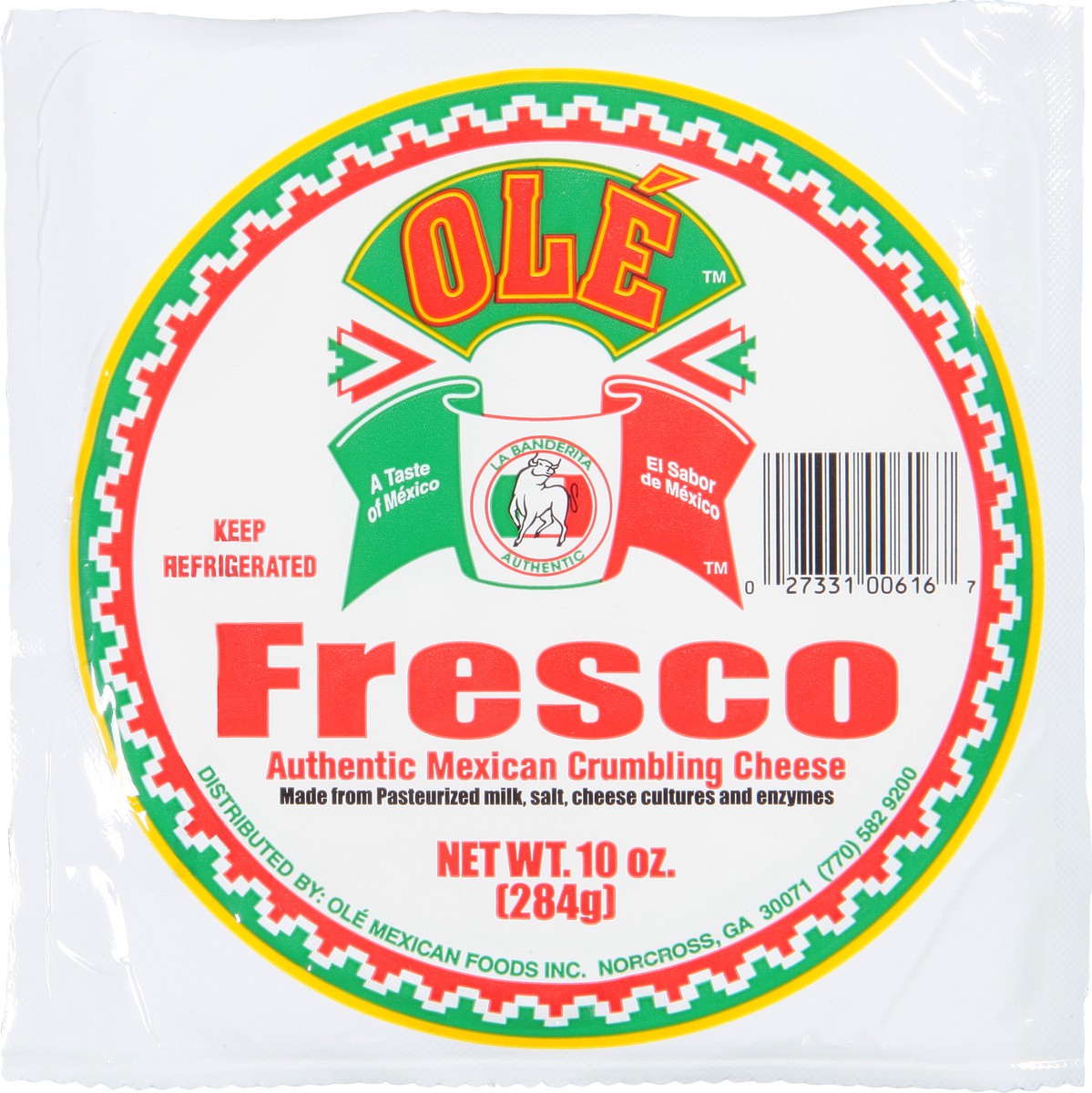 slide 3 of 13, Fresco Authentic Mexican Crumbling Cheese 10 oz, 10 oz