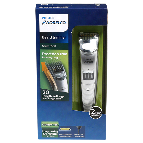 slide 1 of 1, Philips Norelco Beard Trimmer Series 3500, 1 ct