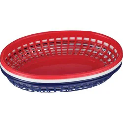 Destination Holiday Red, White & Blue Food Baskets