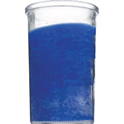 Non-Brand Solid Blue Candle