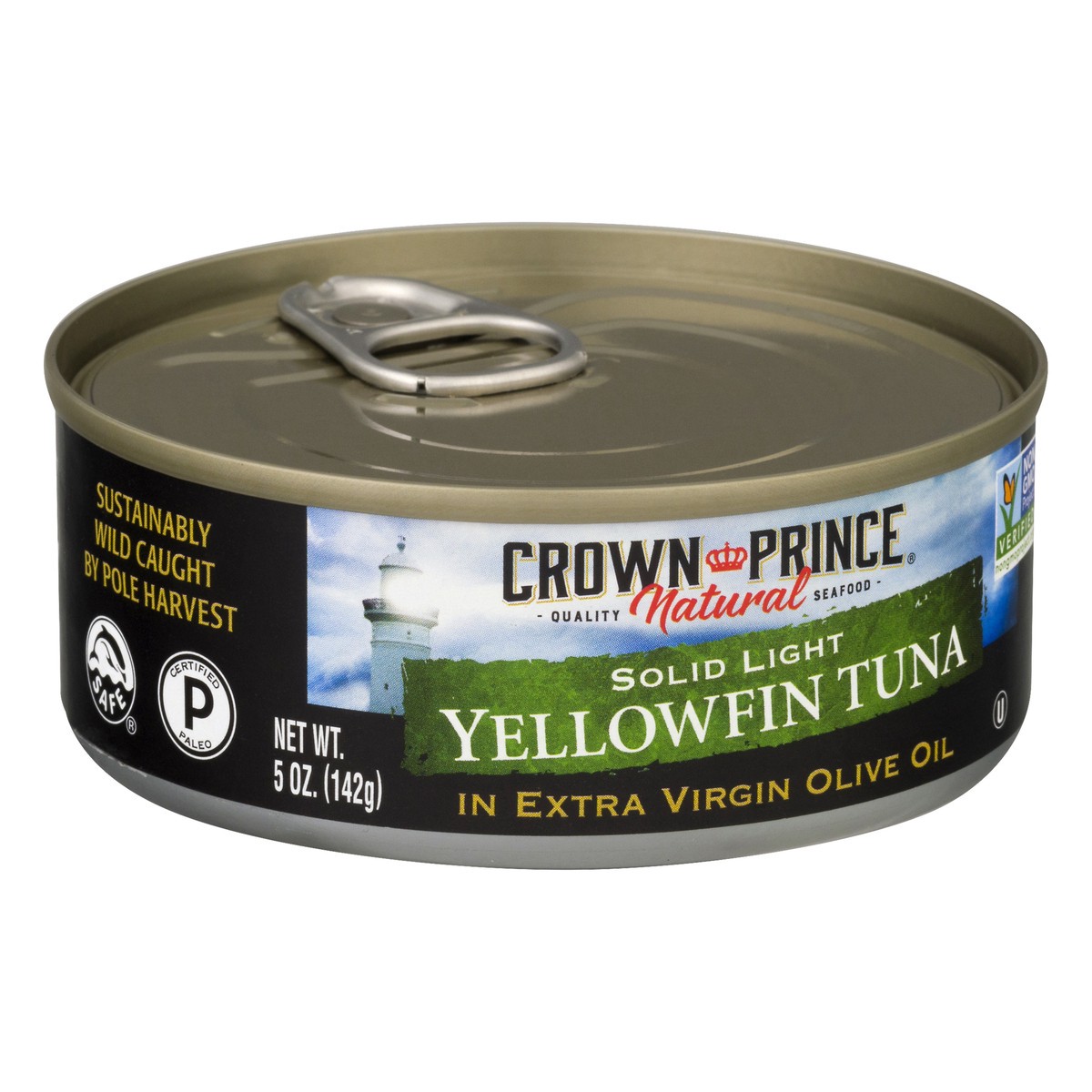 slide 2 of 9, Crown Prince Solid Light in Extra Virgin Olive Oil Yellowfin Tuna 5 oz, 5 oz