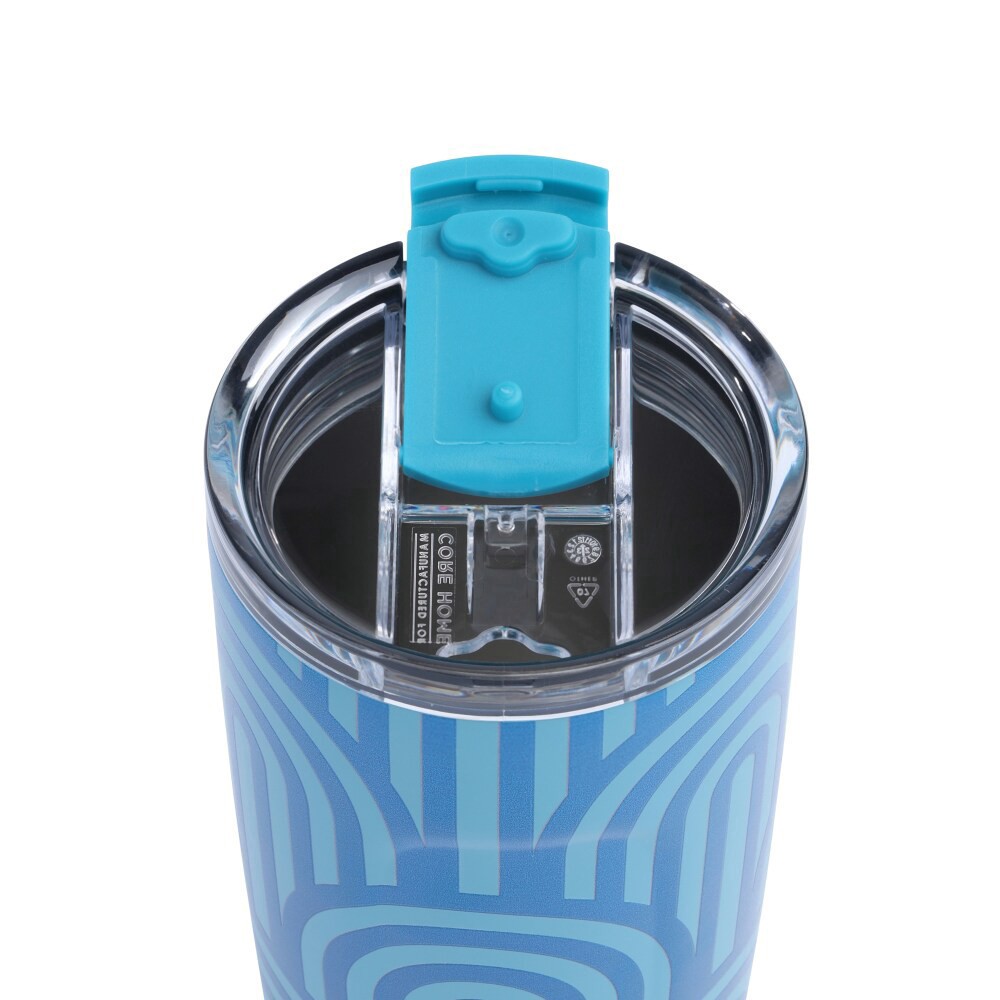 slide 4 of 4, Manna Ridge Stainless Steel Coffee Tumbler - Teal, 20 oz