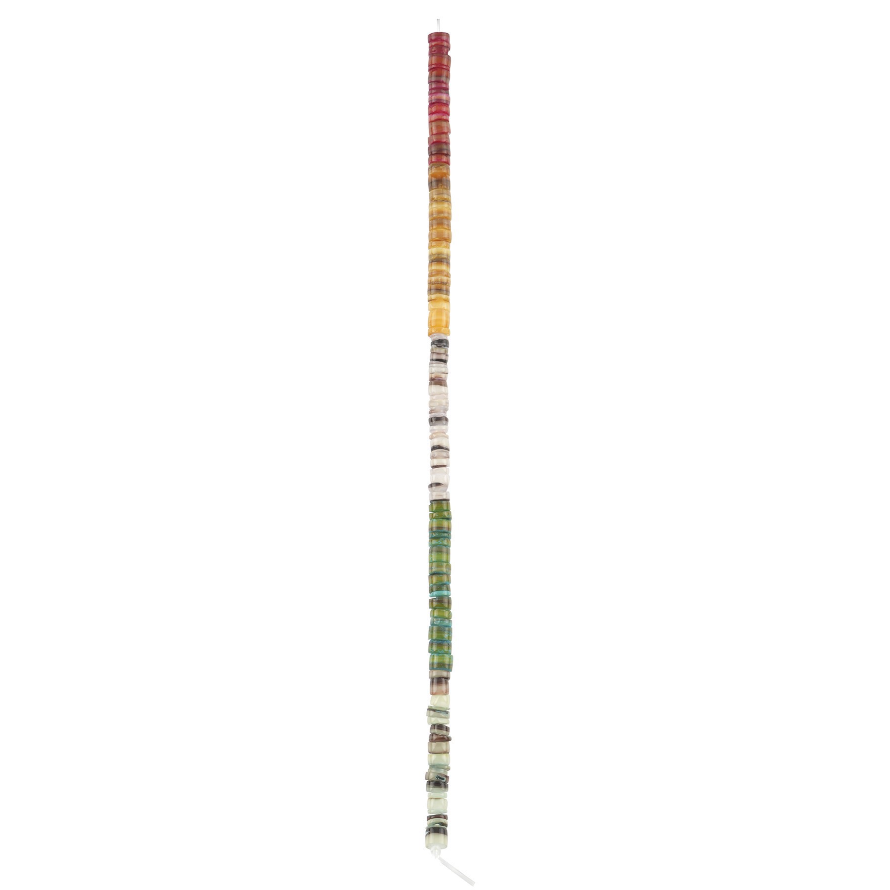 slide 2 of 3, Multicolored Dyed Shell Heishi Beads, 4.5mm By Bead Landing, 4.5 mm