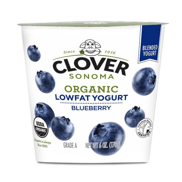 slide 1 of 3, Clover Sonoma Yogurt 6 oz, 6 oz