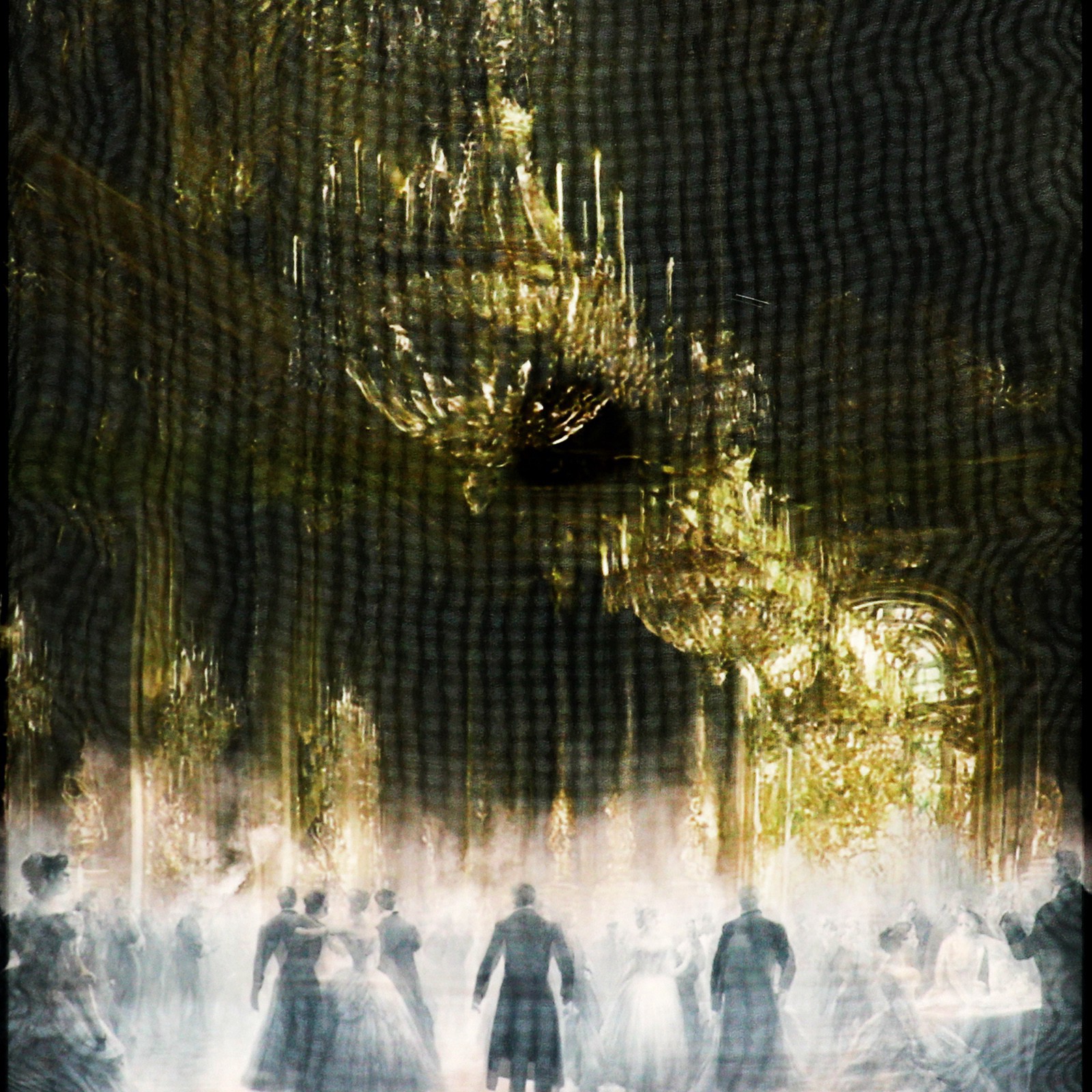 slide 2 of 4, 24" Ghostly Dancers Under Chandelier Wall Art By Ashland, 19 in x 24 in