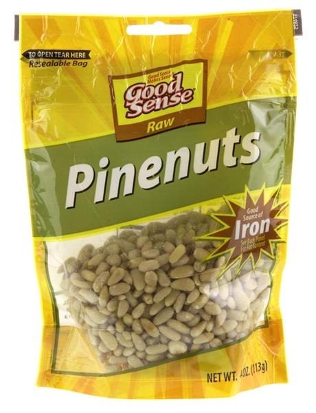 slide 1 of 1, Good Sense Raw Pinenuts, 4 oz