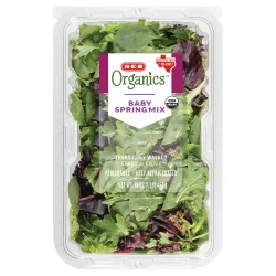 H-E-B Organics Fresh Baby Spring Mix Lettuce - Texas-Size Pack