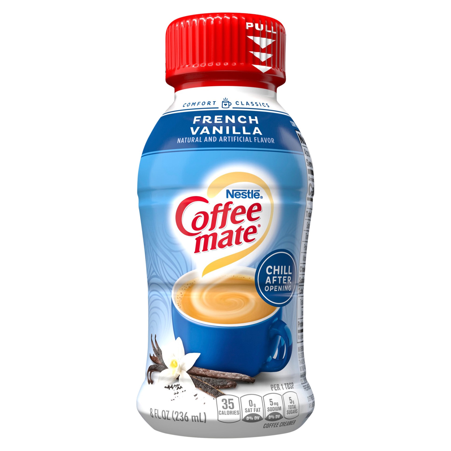 slide 1 of 2, Coffee mate Nestlé Coffee-Mate French Vanilla Liquid Coffee Creamer, 8 fl oz