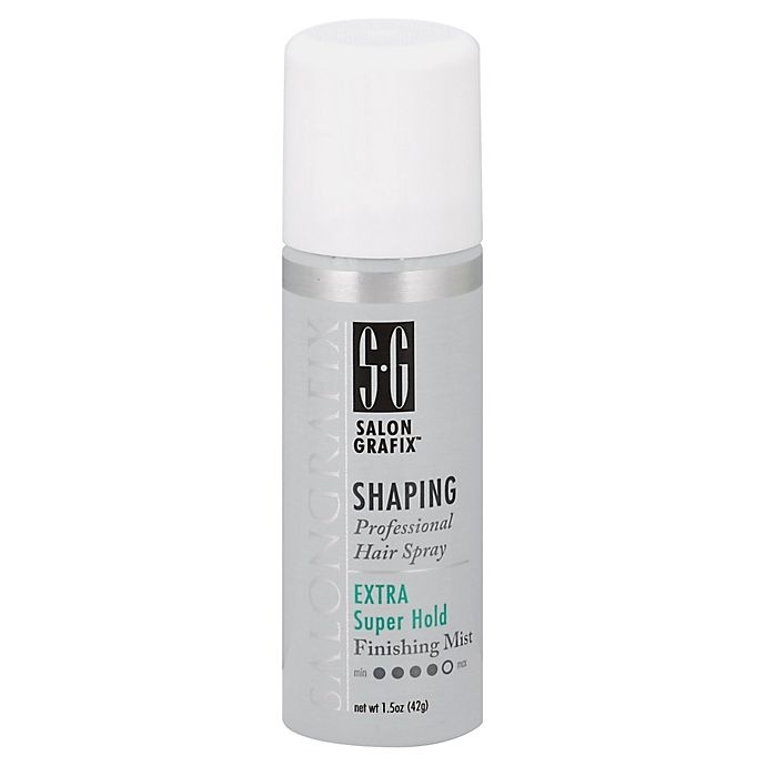 slide 1 of 1, Salon Grafix Professional Extra Super Hold Shaping Hair Spray Aerosol Can, 1.5 oz