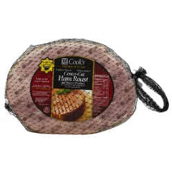 Cook's Center Cut Ham Roast with Glaze Packet, Bone-In, Fully Cooked
