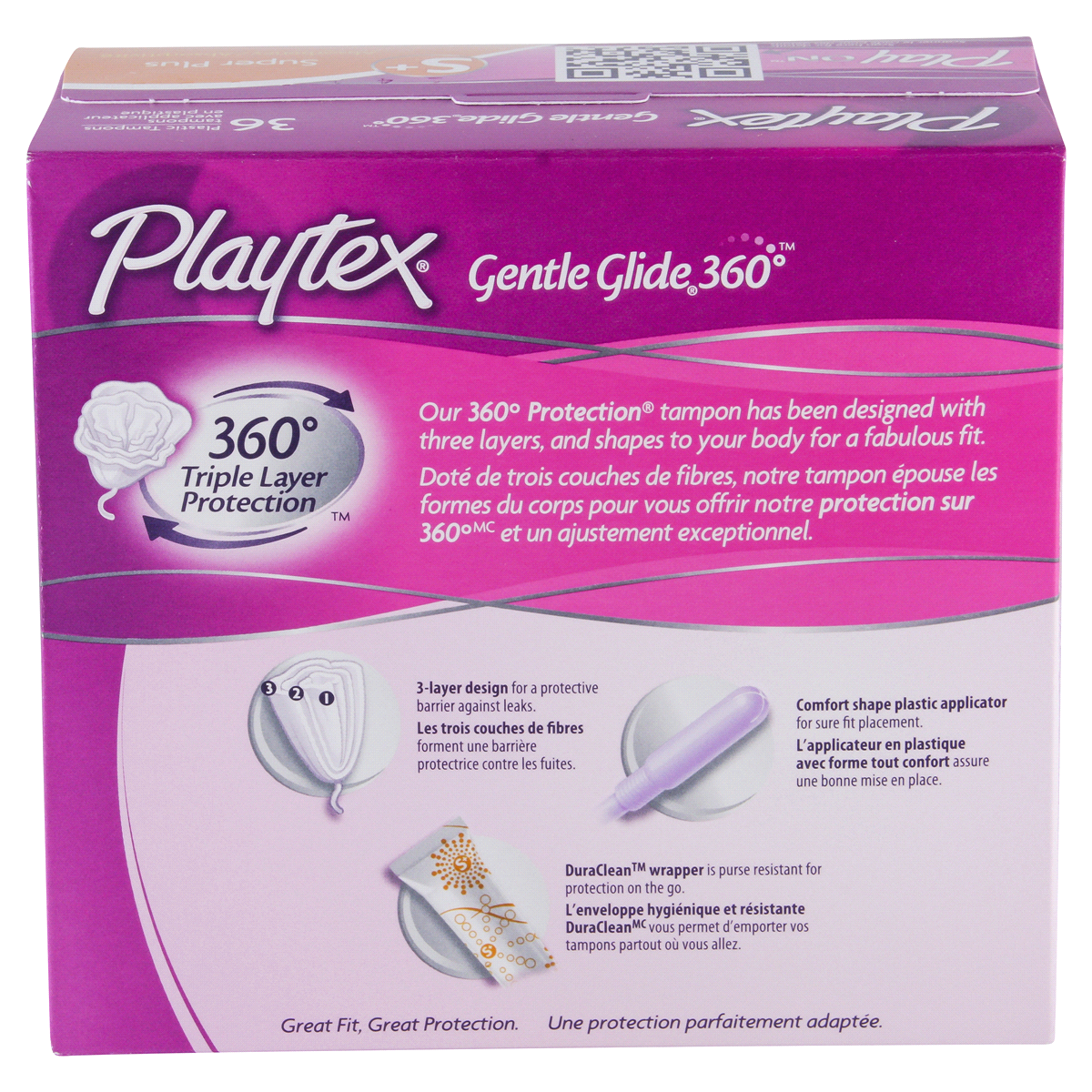 slide 3 of 6, Playtex Simply Gentle Glide Tampons Scented Super Plus Absorbency - 36 Count, 36 ct