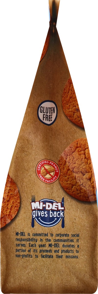 slide 12 of 12, MI-Del Midel Gluten Free Ginger Snaps, 8 oz