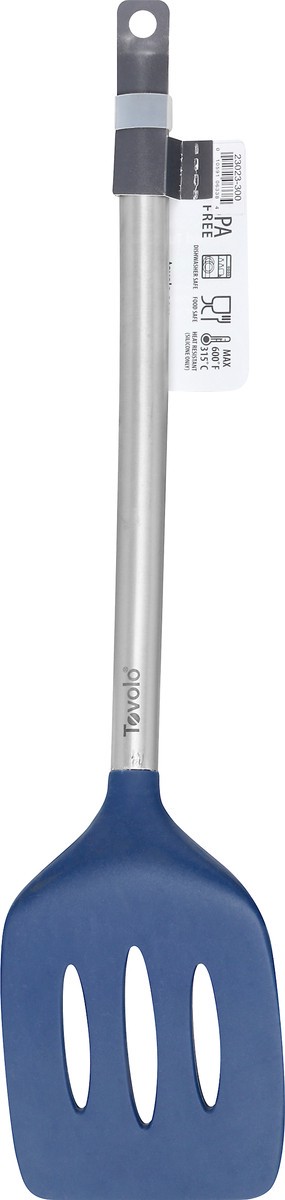 slide 9 of 9, Tovolo Slotted Turner Blue, 1 ct