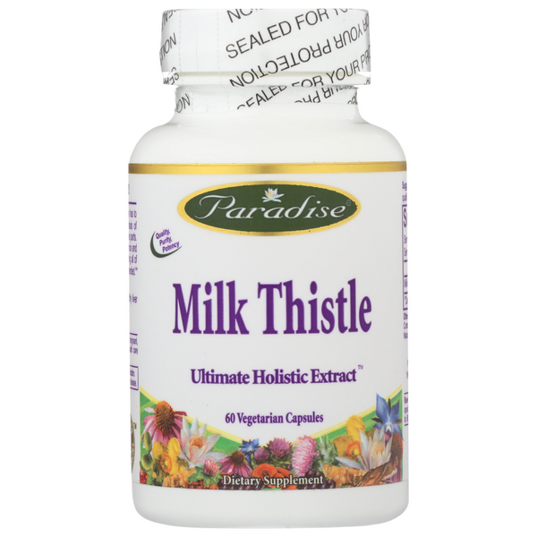 slide 1 of 1, Paradise Herbs Milk Thistle, Ultimate Holistic Extract, 60 ct