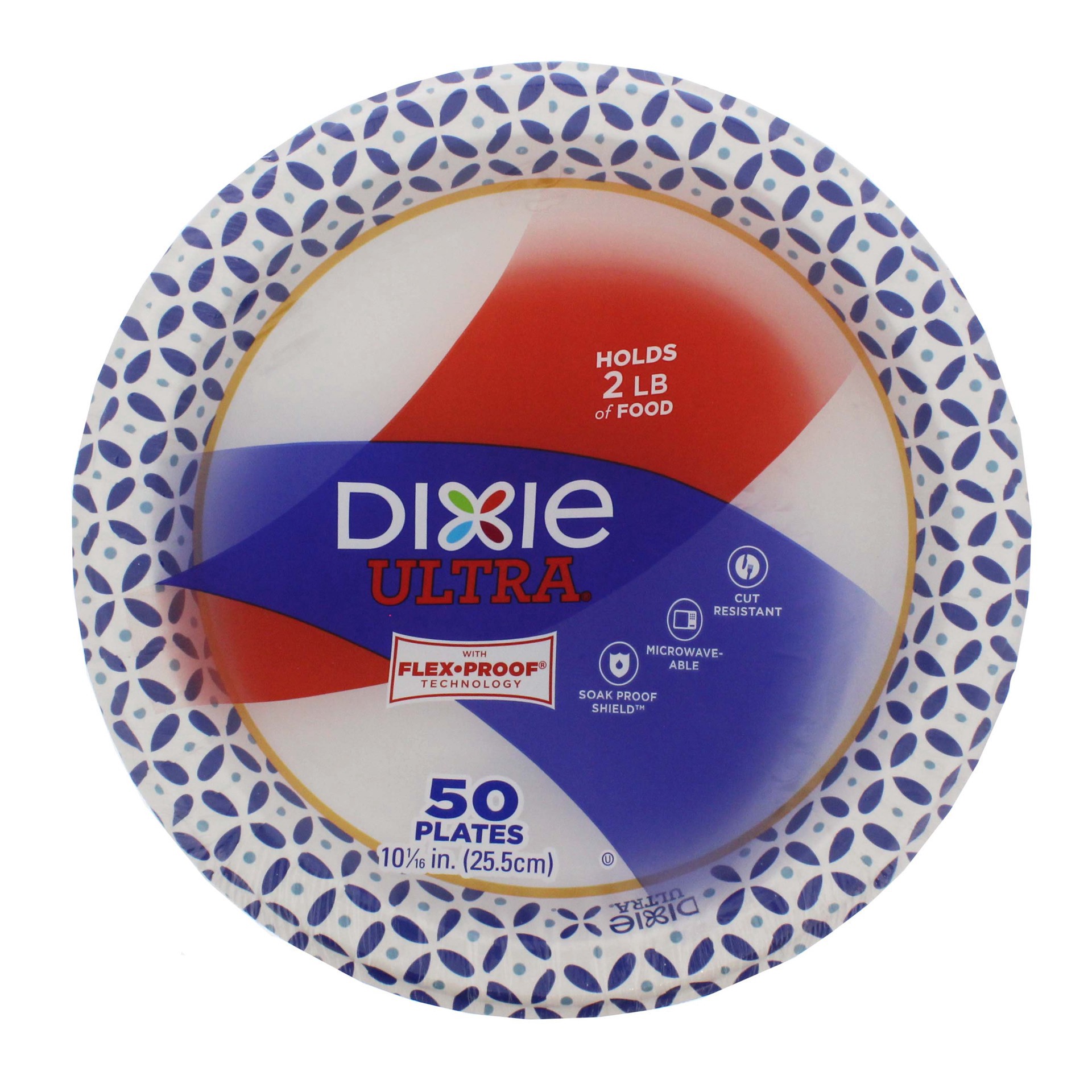 slide 1 of 1, Dixie Ultra Compostable 10 Inch Plates, 50 Count, 50 ct
