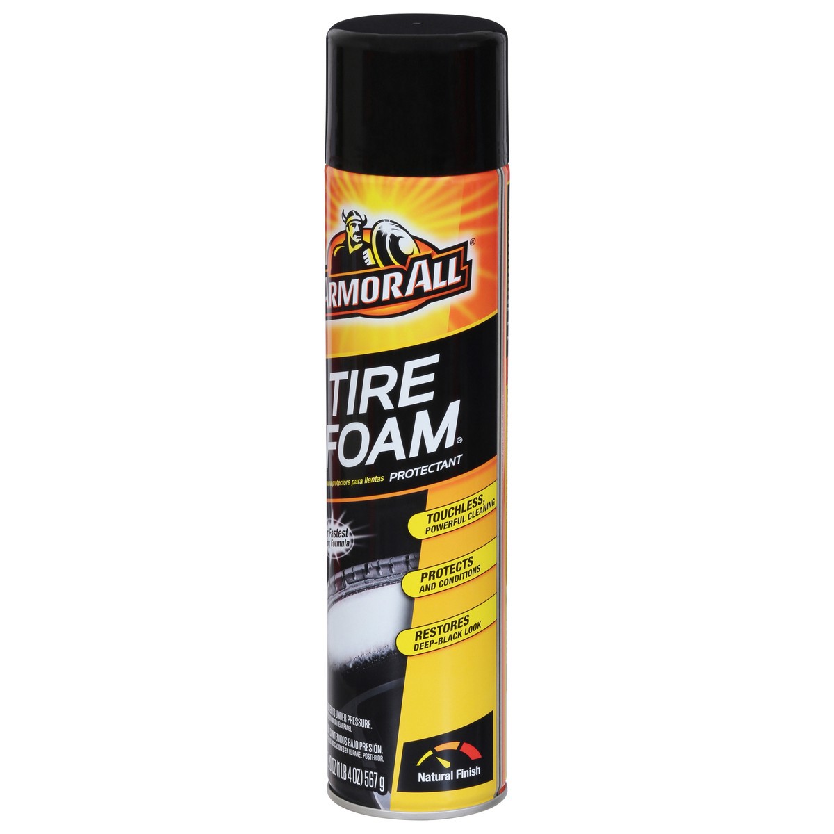 slide 5 of 9, Armor All Tire Foam Protectant - 20 OZ, 20 fl oz