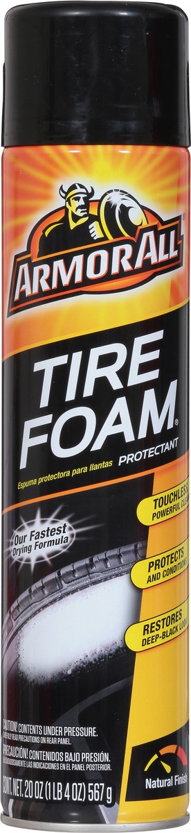 slide 2 of 9, Armor All Tire Foam Protectant - 20 OZ, 20 fl oz