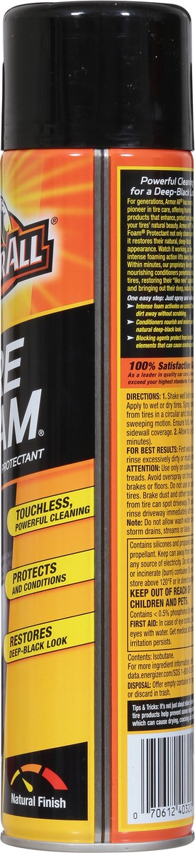 slide 7 of 9, Armor All Tire Foam Protectant - 20 OZ, 20 fl oz