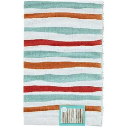 Destination Holiday Scatter Rug - Wavy Stripes