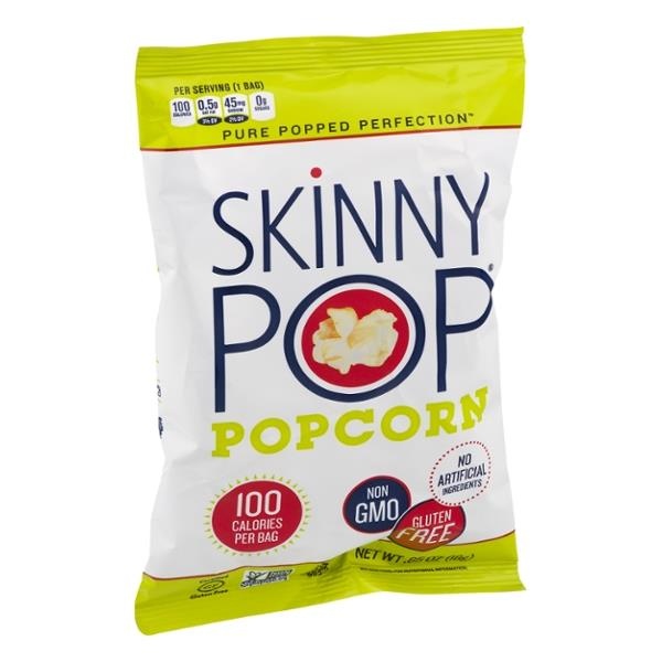 slide 1 of 1, SkinnyPop Popcorn, 0.65 oz