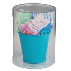 Destination Holiday Floral Charcuterie Picks in Storage Tin Pail