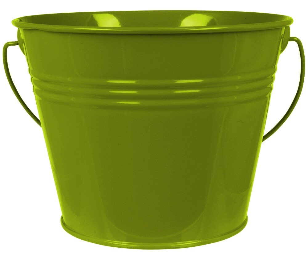 slide 1 of 1, Hd Designs Outdoors Painted Pail - Citro Olive, 18 oz