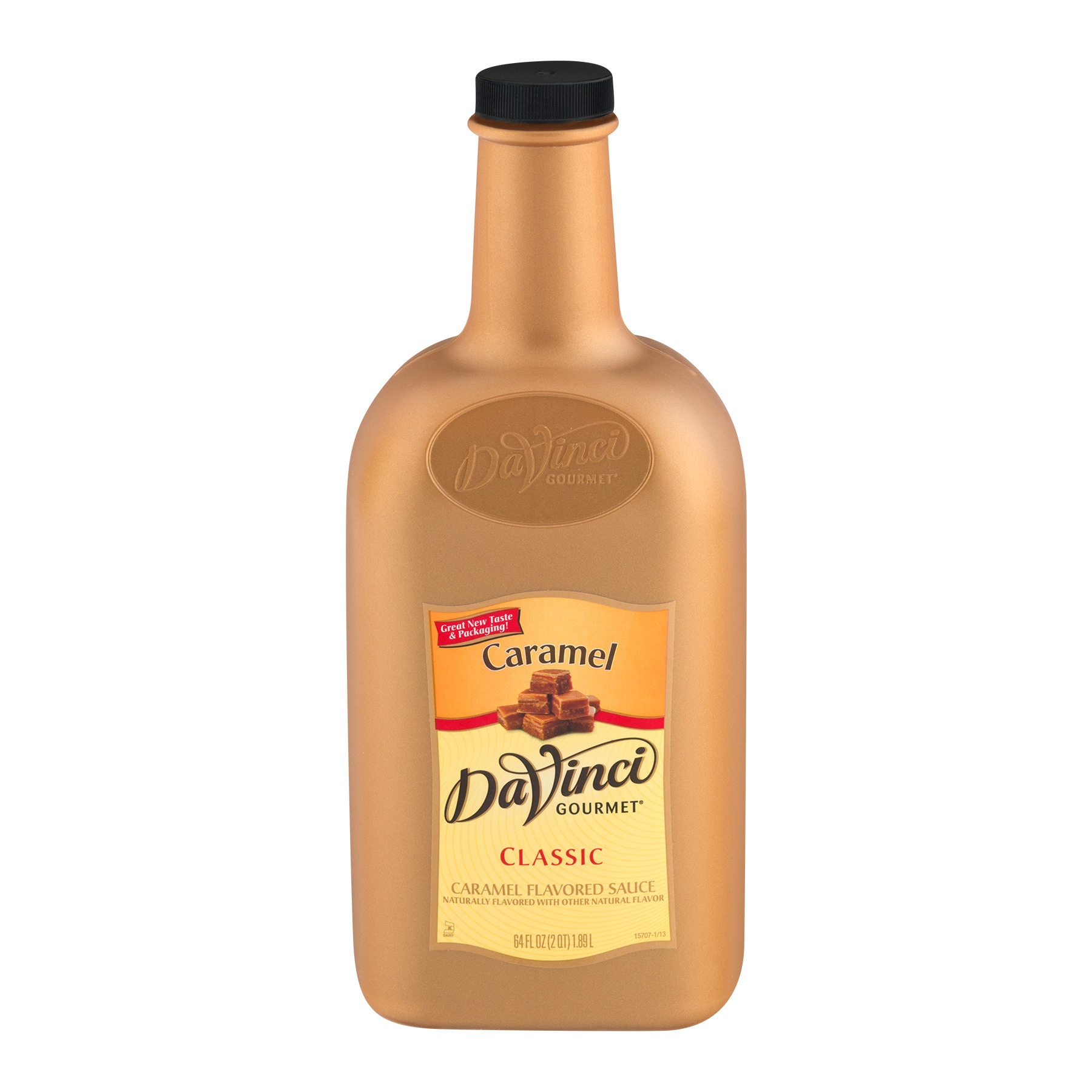 slide 1 of 1, DaVinci Gourmet Sauce - Caramel, 64 fl oz