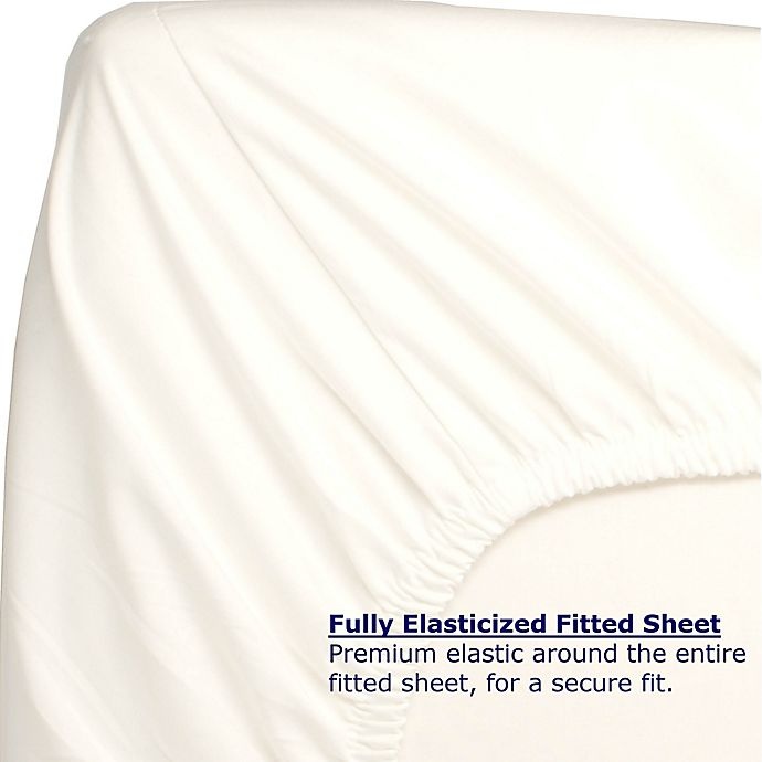 slide 3 of 3, Nautica Beaux Stripe Twin Sheet Set - Navy, 1 ct