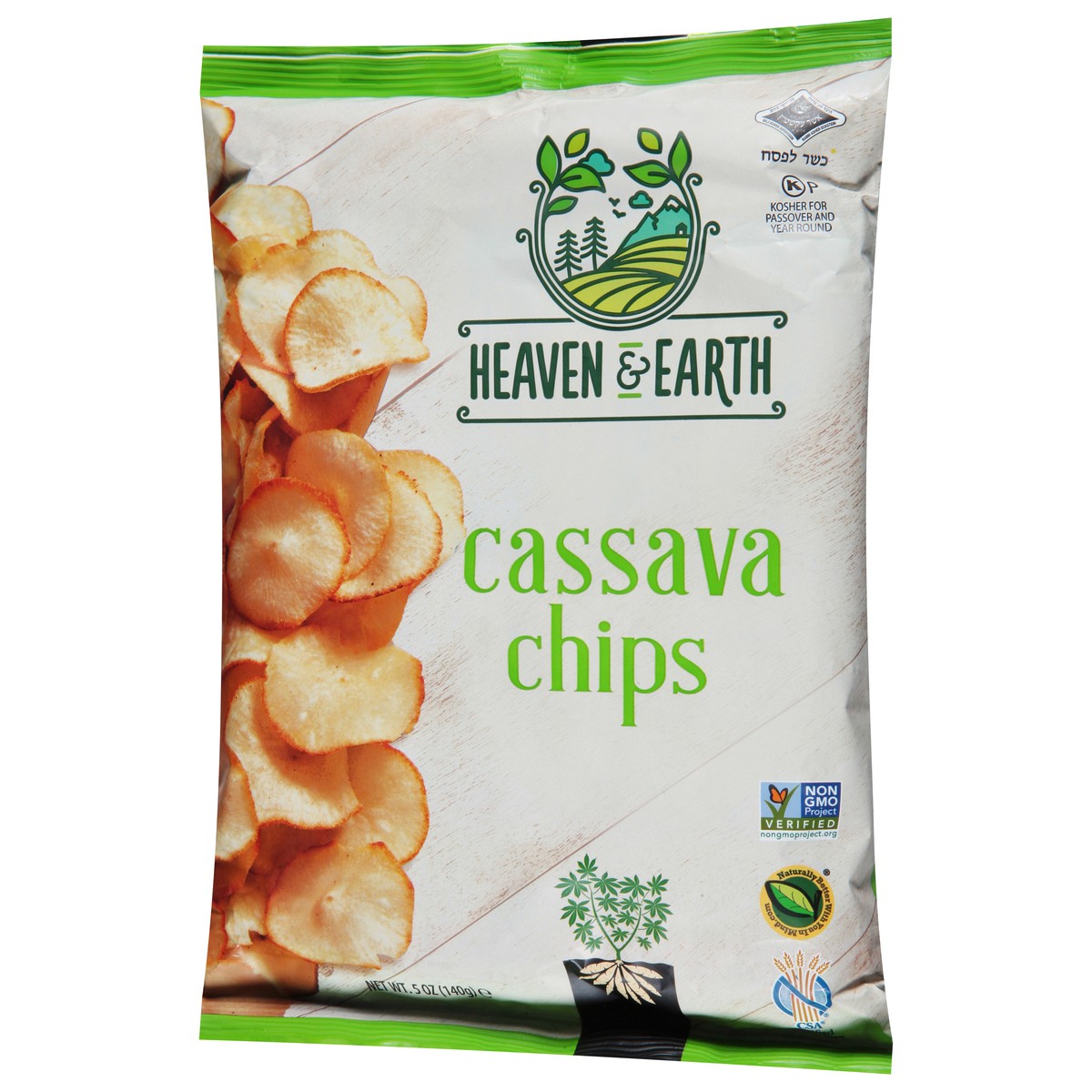 slide 3 of 9, Heaven & Earth Cassava Chips 5 oz, 5 oz