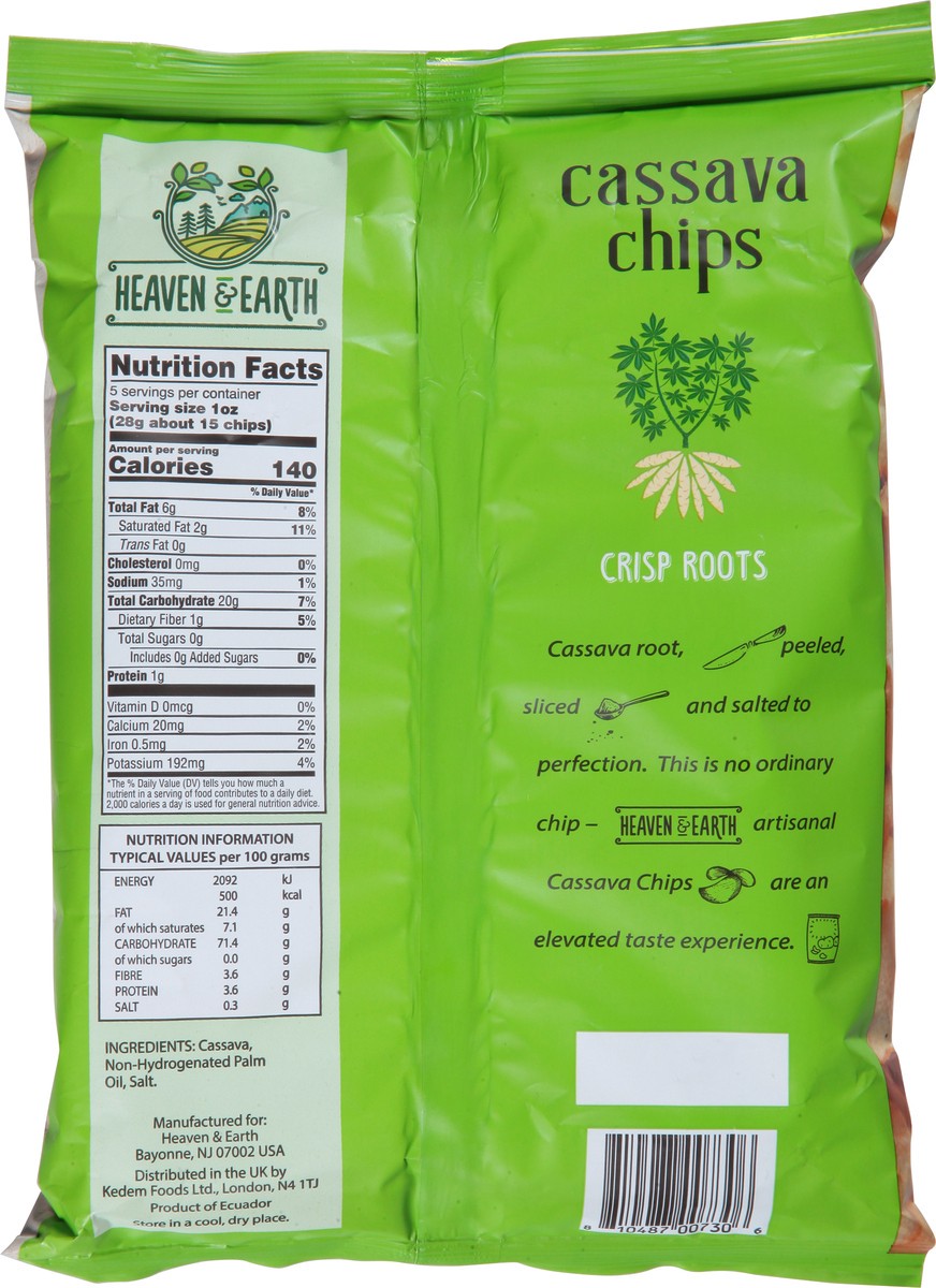 slide 2 of 9, Heaven & Earth Cassava Chips 5 oz, 5 oz