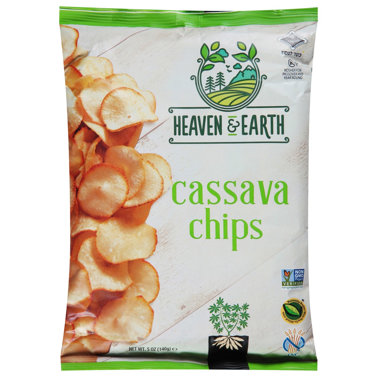 slide 1 of 9, Heaven & Earth Cassava Chips 5 oz, 5 oz