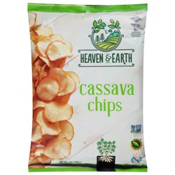 Heaven & Earth Cassava Chips 5 oz