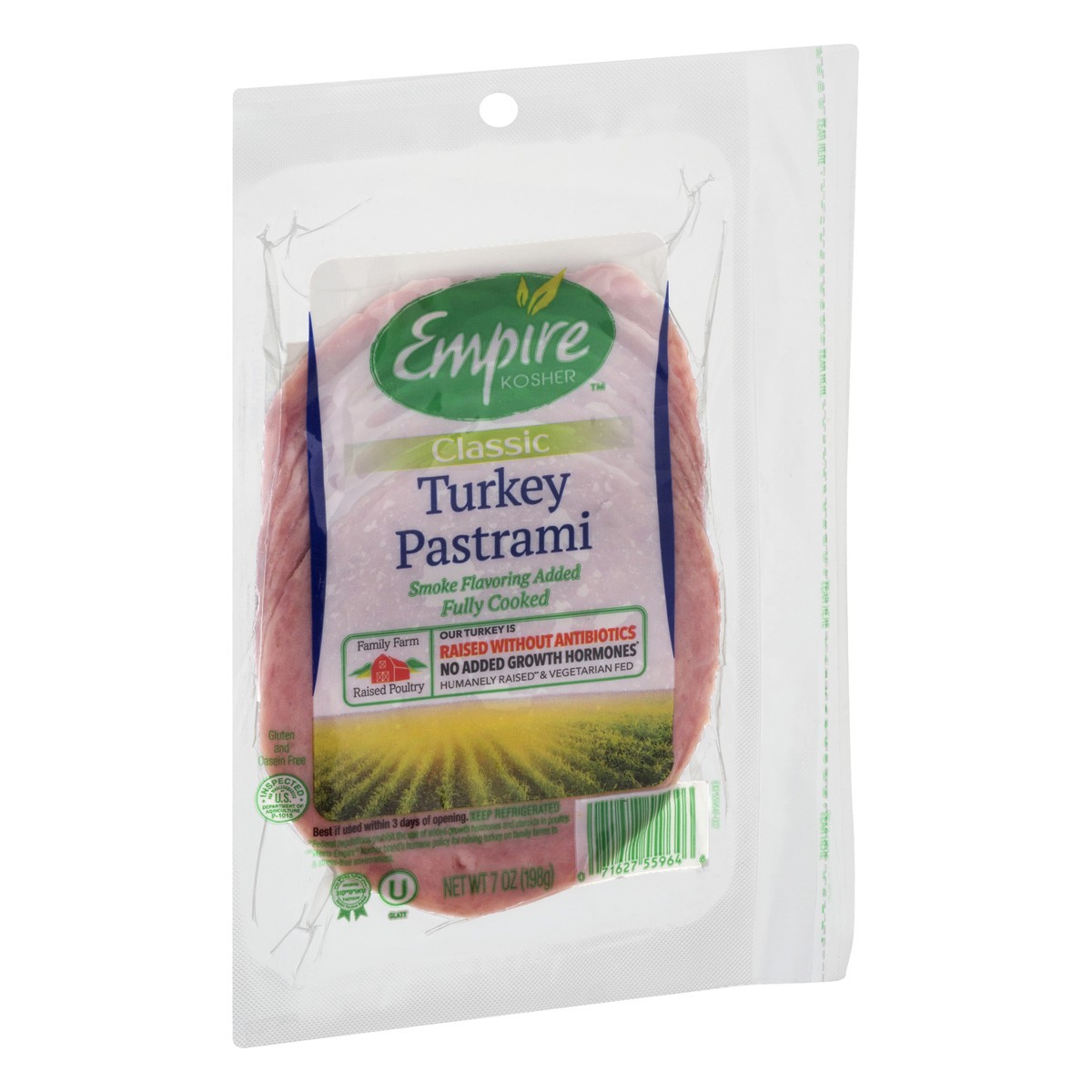 slide 8 of 13, Empire Kosher Classic Turkey Pastrami 7 oz, 7 oz