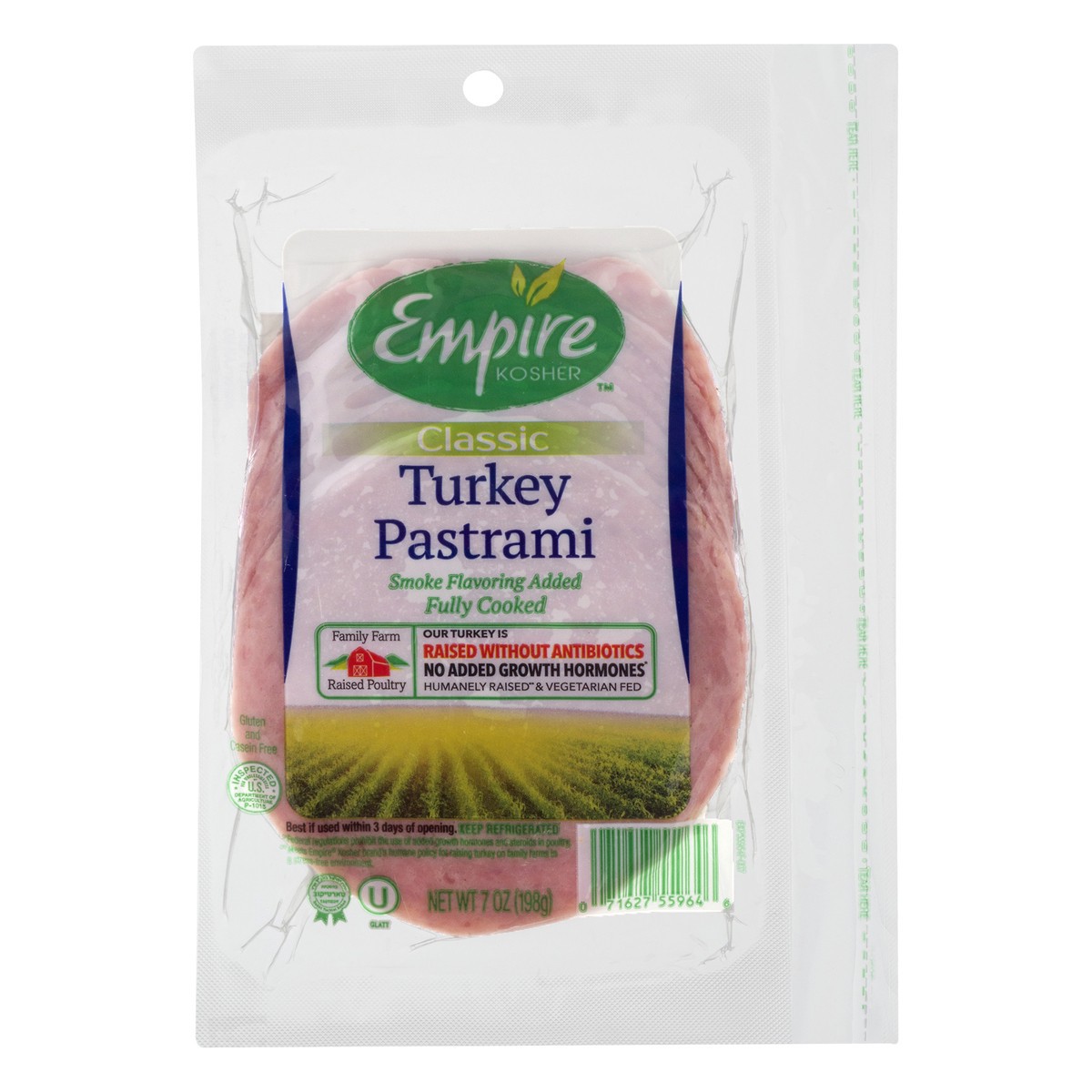 slide 11 of 13, Empire Kosher Classic Turkey Pastrami 7 oz, 7 oz