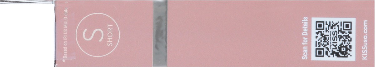 slide 4 of 13, Kiss Bare but Butter Premium Short Trunude Nail Shades Nails 30 ea, 30 ct